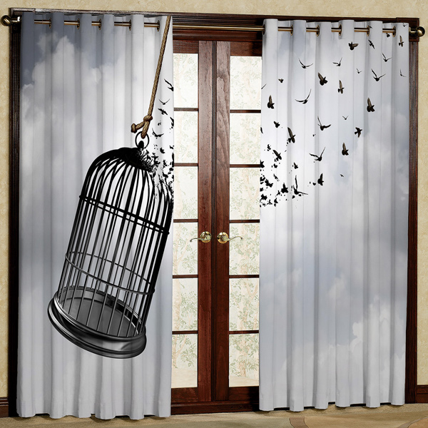 پرده مدل پانچی کد 5400 سایز 280x140 سانتی متر