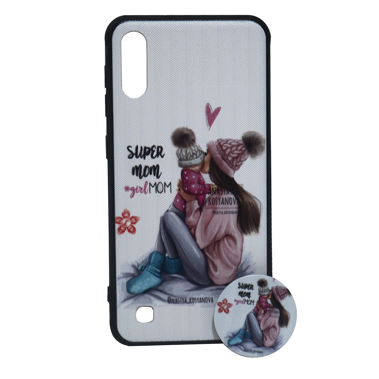 کاور کد 5930 مناسب برای گوشی موبایل سامسونگ GALAXY A10 به همراه پایه نگهدارنده