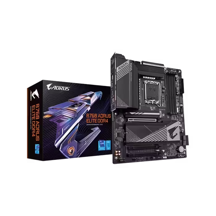 مادربرد B760 AORUS ELITE D4 | قدرت نسل 14 با DDR4 و USB-C