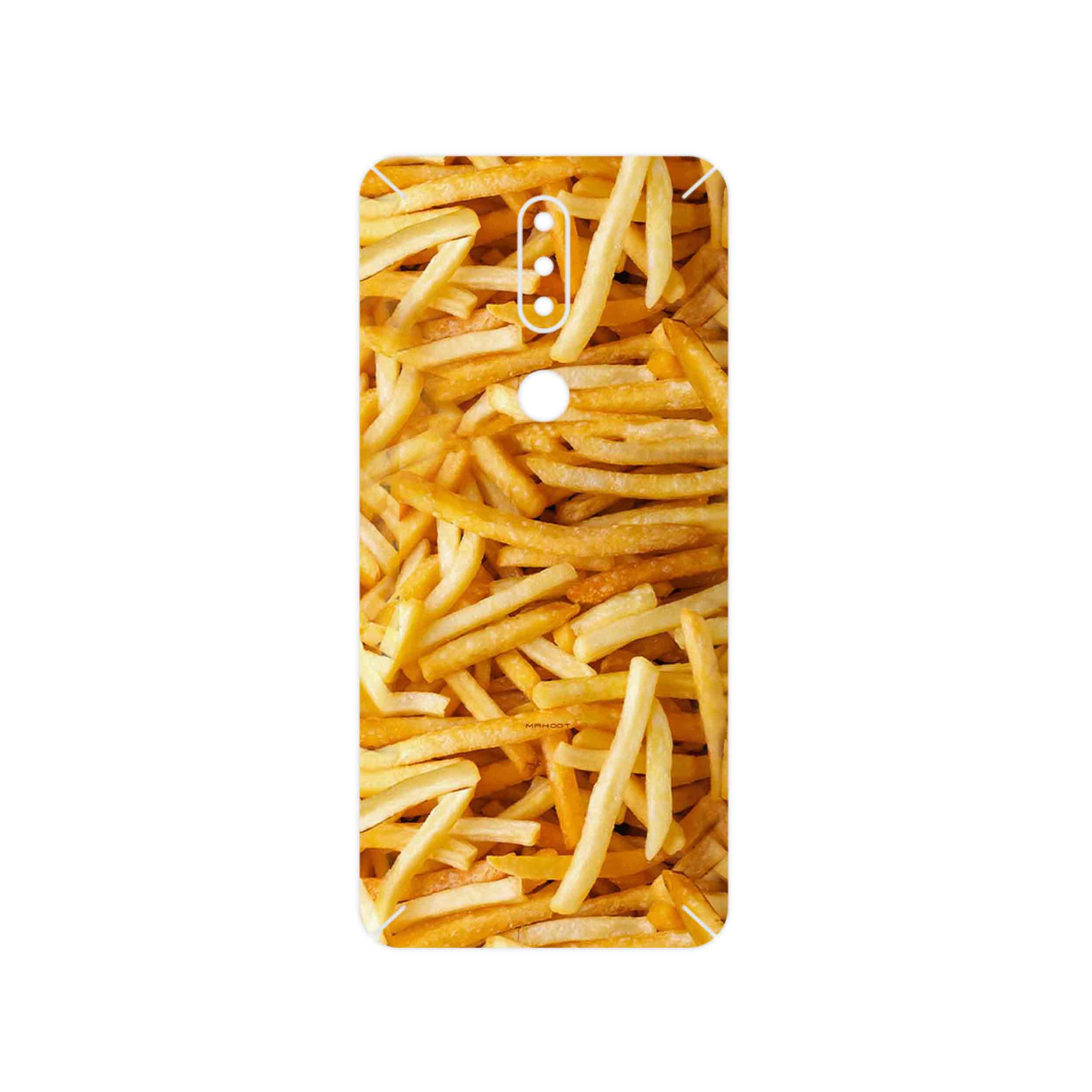 برچسب پوششی ماهوت مدل French fries مناسب برای گوشی موبایل نوکیا 2.4