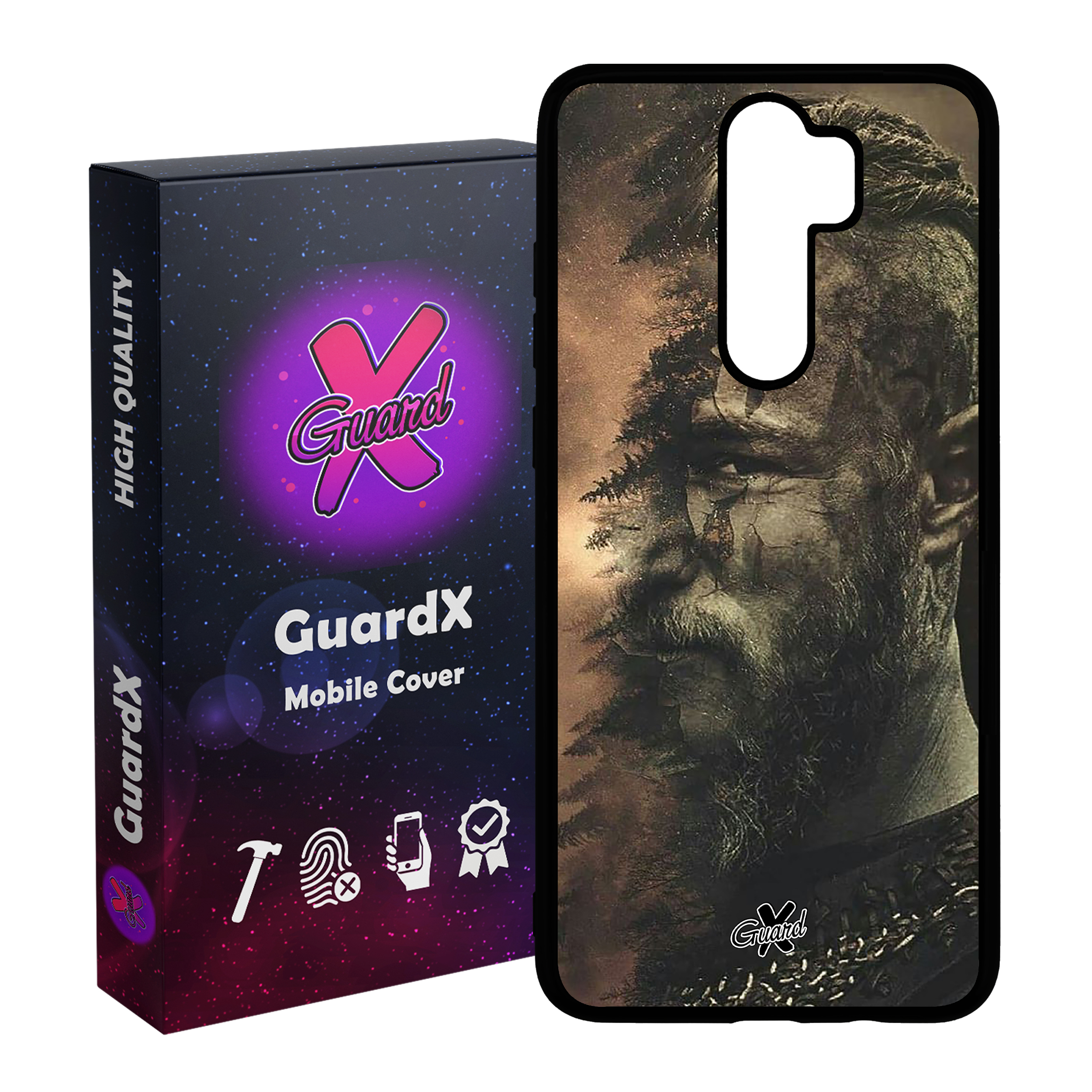 کاور گارد ایکس طرح Ragnar مدل Glass10347 مناسب برای گوشی موبایل شیائومی Redmi Note 8 Pro