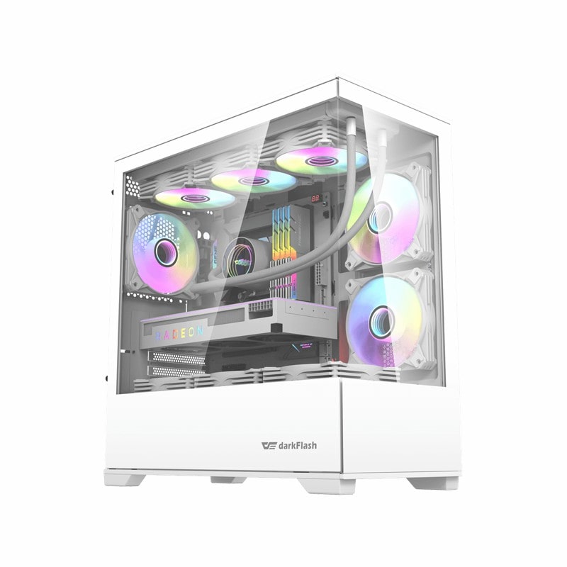 کیس کامپیوتر دارک فلش مدل DK415P M-ATX WH