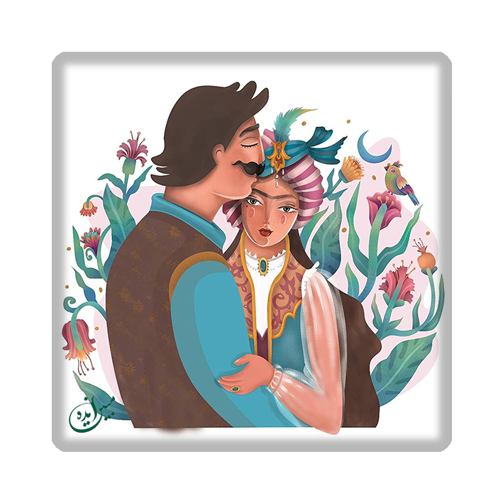 کاشی مبین ایده مدل همسرانه kh10 کد 715