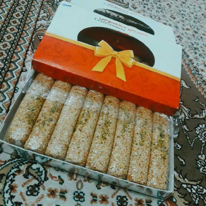 پک 6 عددی  خوراکی یلدا معجون کنجد و مغزیجات خوشمزه و مقوی بسته بندی سلفون و جعبه