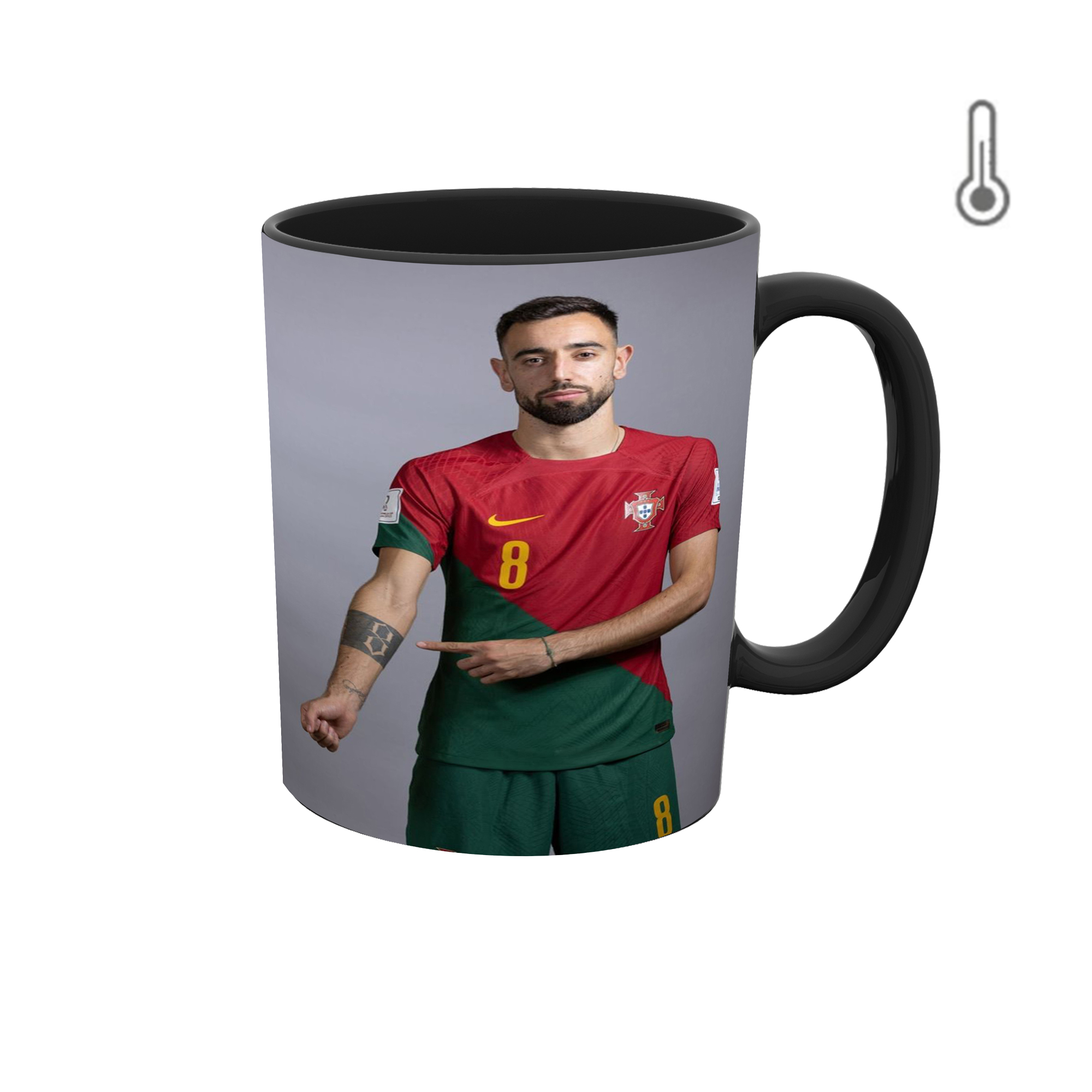 ماگ حرارتی طرح برونو فرناندز پرتغال 