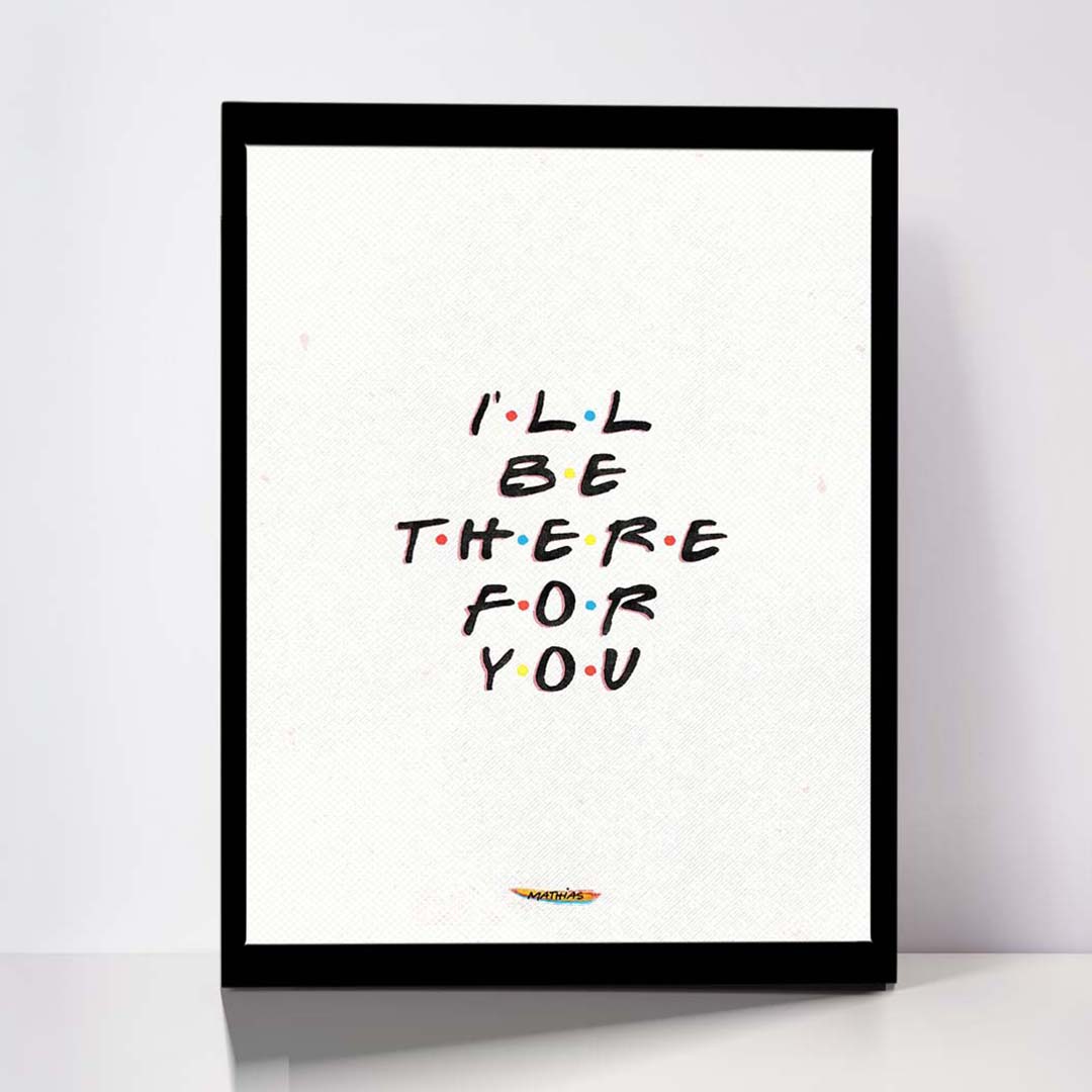 تابلو مدل Friends کد F-5007