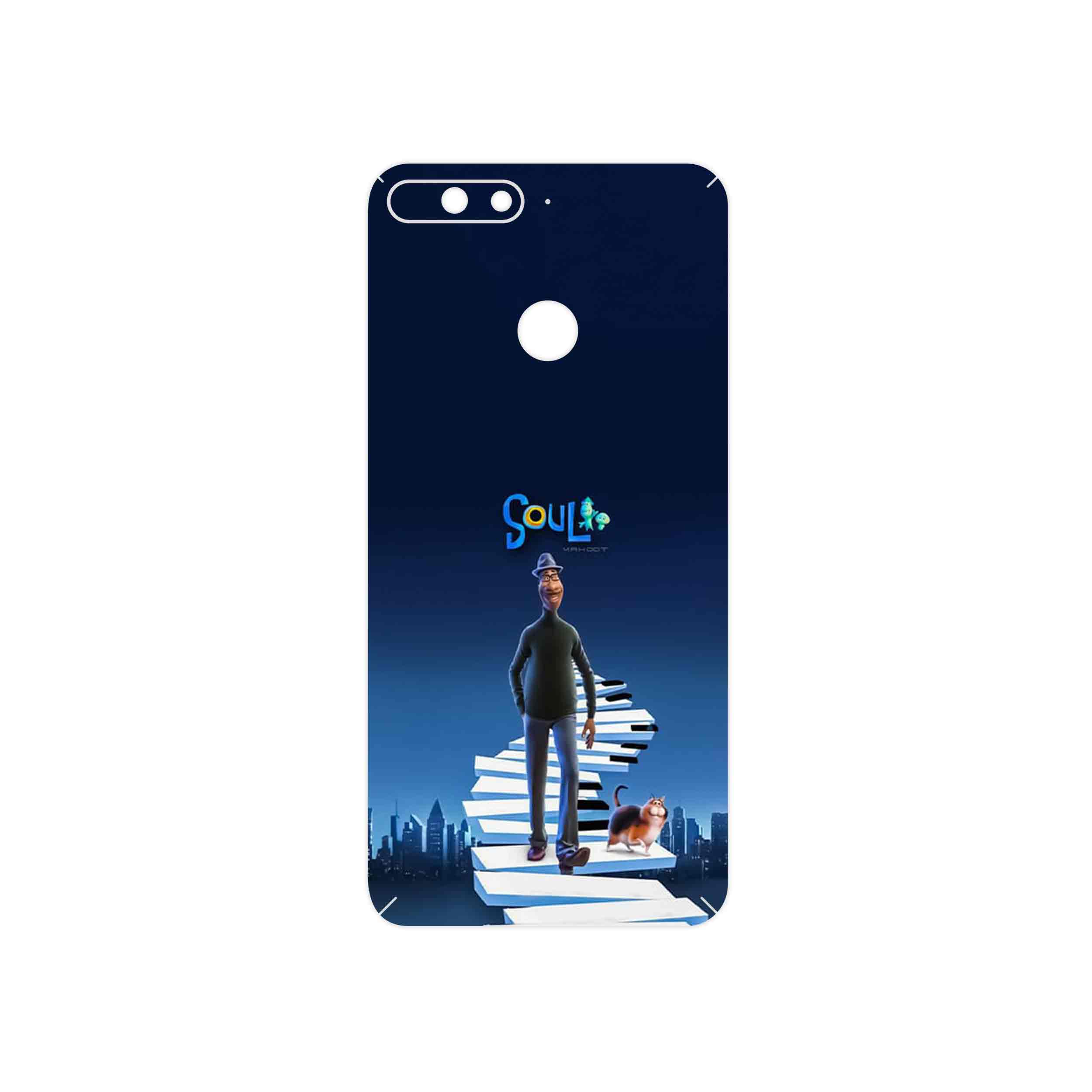 برچسب پوششی ماهوت مدل soul مناسب برای گوشی موبایل آنر 7A