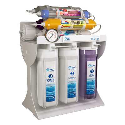 دستگاه تصفیه آب اس اس وی مدل MaxPro 2W X1000 به همراه شیر دوکاره