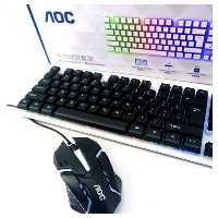 ماوس کیبرد باسیم گیمینگ aoc km100