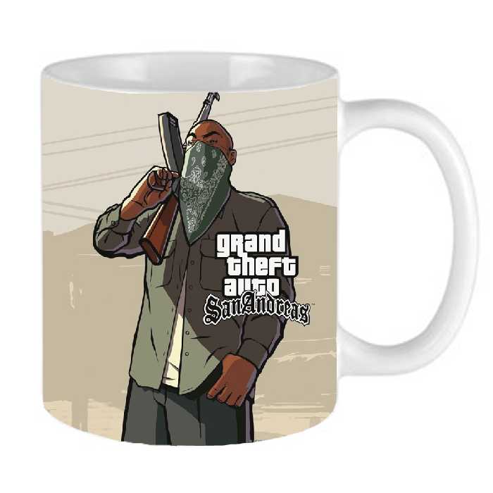 ماگ طرح جی تی ای مدل GTA 31