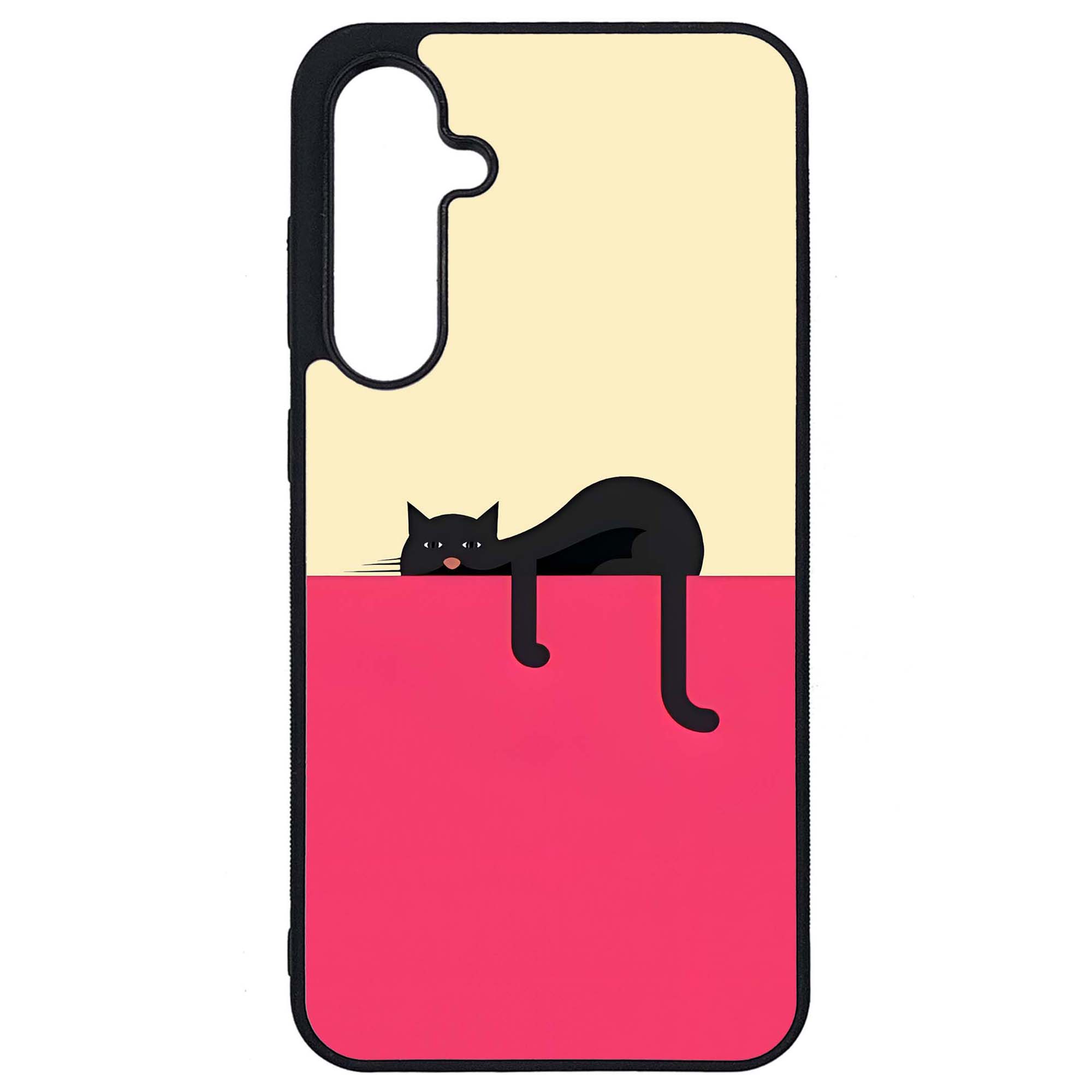 کاور طرح گربه کد G-114 مناسب برای گوشی موبایل سامسونگ Galaxy S23 FE | دیجی قاب دونی