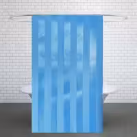 پرده حمام کد RAH7 سایز 180x200 سانتی متر