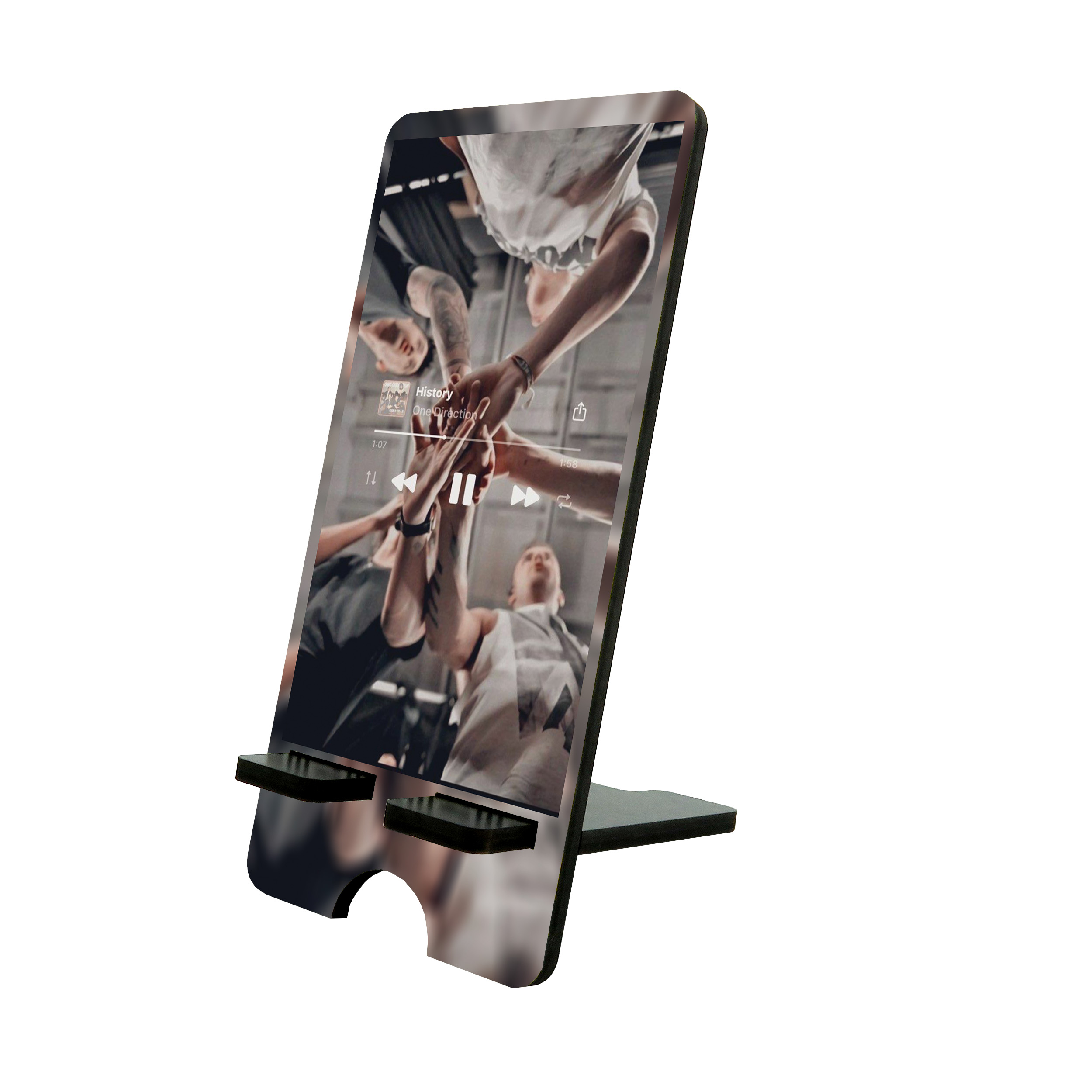 پایه نگهدارنده گوشی موبایل و تبلت طرح one direction کد 4271886