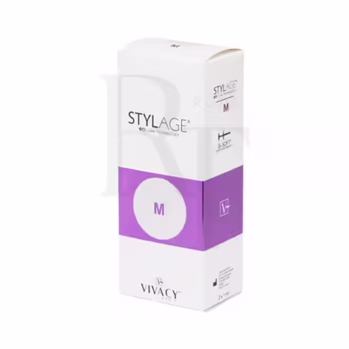 فیلر استایلج مدل ام - 1*2 سی‌سی | Stylage M - 2*1ml (دارای لیبل وزارت بهداشت)