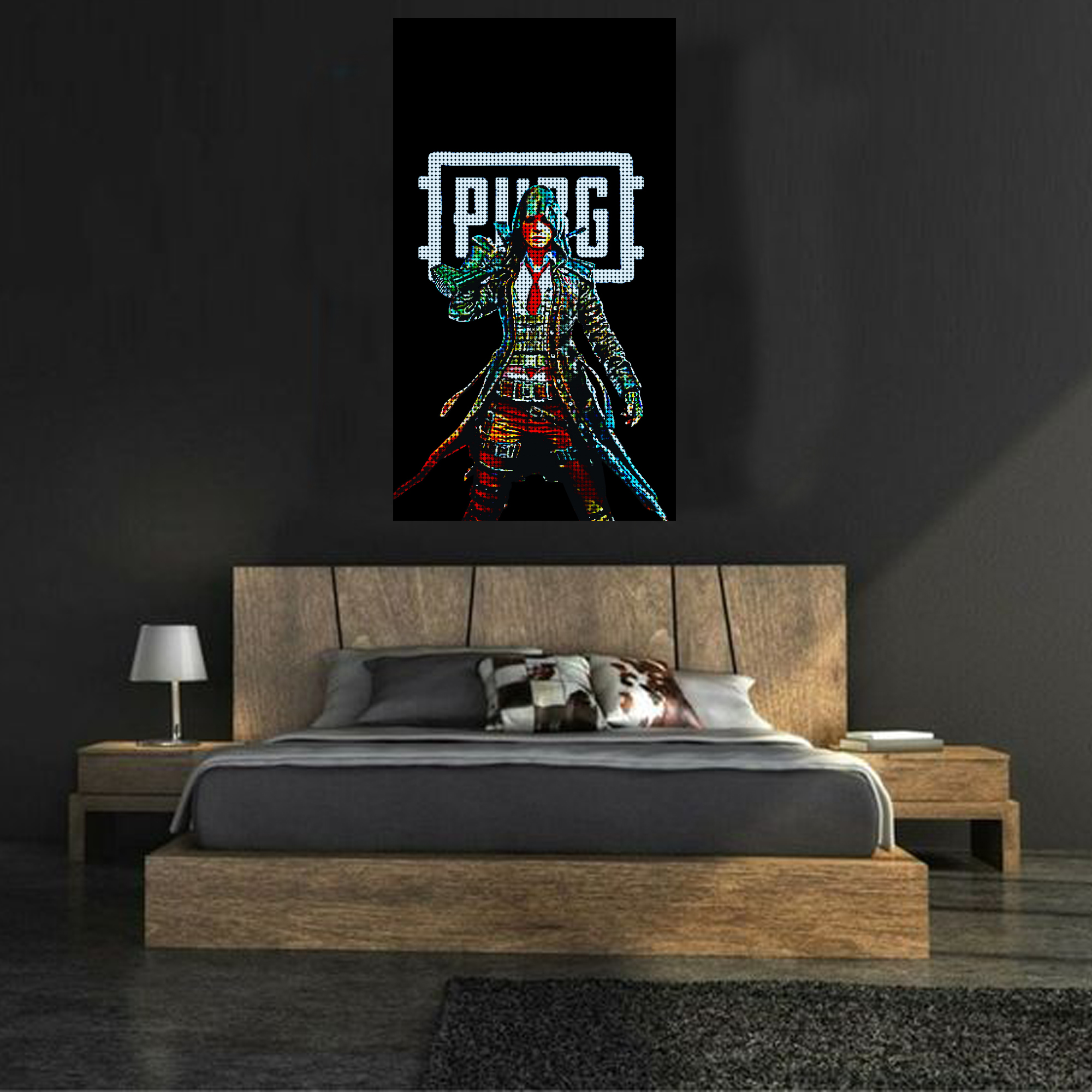 تابلو شاسی طرح پابجی