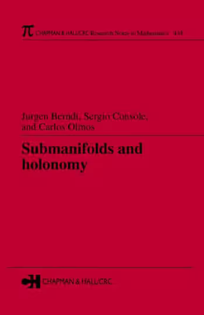 خرید و دانلود نسخه کامل کتاب Submanifolds and holonomy