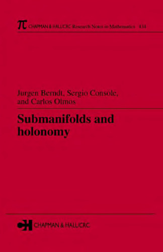 خرید و دانلود نسخه کامل کتاب Submanifolds and holonomy