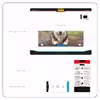 برچسب پوششی ماهوت مدل Dog-2 مناسب برای تبلت سامسونگ Galaxy Note 10.1 2012 N8010