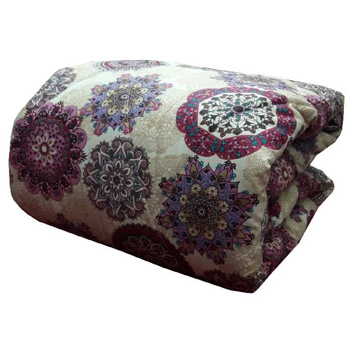 لحاف کرسی سندس مدل خورشیدی کد 83 سایز 300x300 سانتی متر