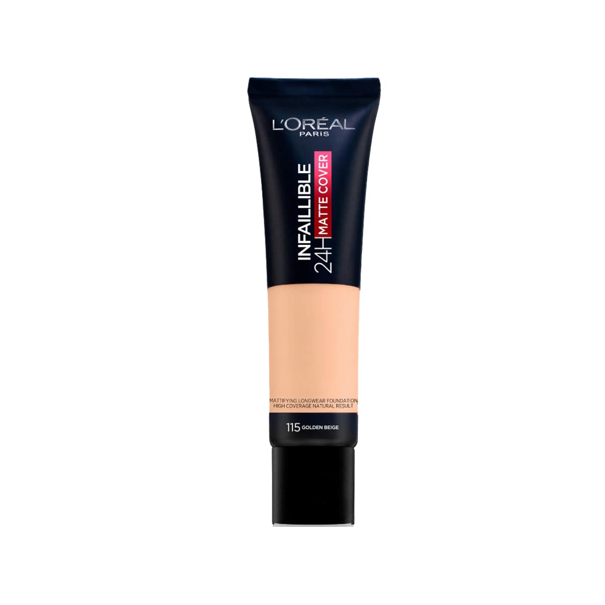کرم پودر لورال تیوپی اینفالیبل Matte Cover شماره 115 Loreal