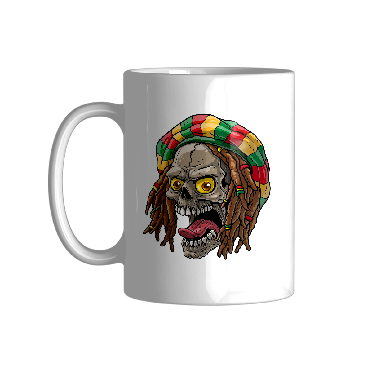 ماگ طرح جمجمه انسان کد 51