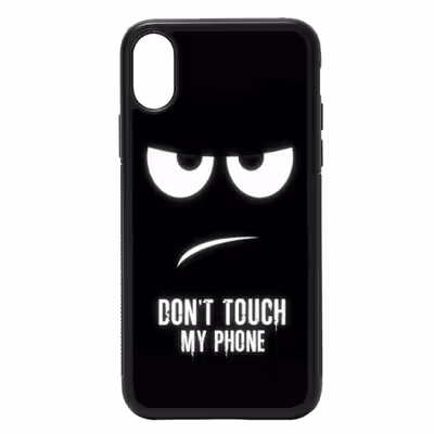 کاور طرح dont tuch مدل 0111 مناسب برای گوشی موبایل اپل iPhone x