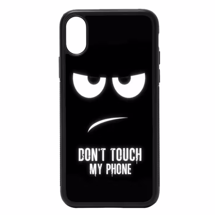 کاور طرح dont tuch مدل 0111 مناسب برای گوشی موبایل اپل iPhone x