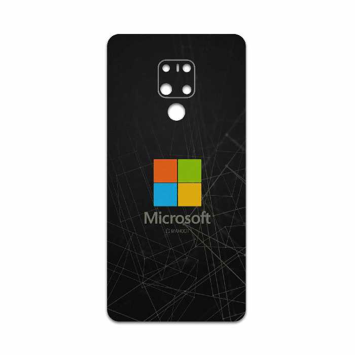 برچسب پوششی ماهوت مدل Microsoft-Logo مناسب برای گوشی موبایل هوآوی Mate 20 X