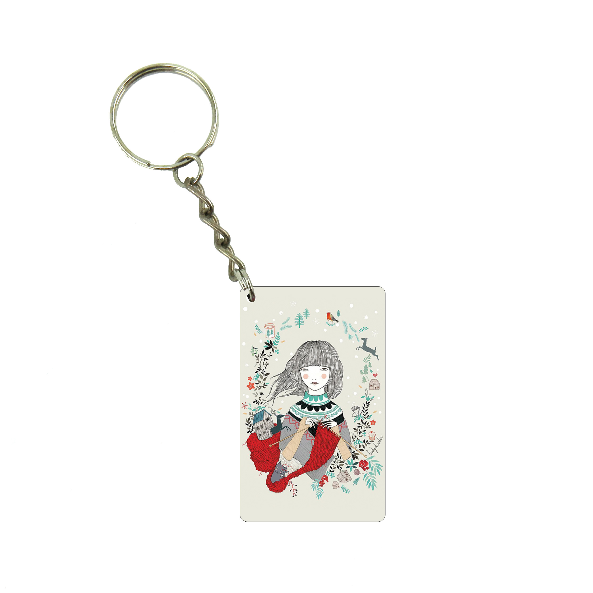 جاکلیدی طرح دخترانه فانتزی کد 450556