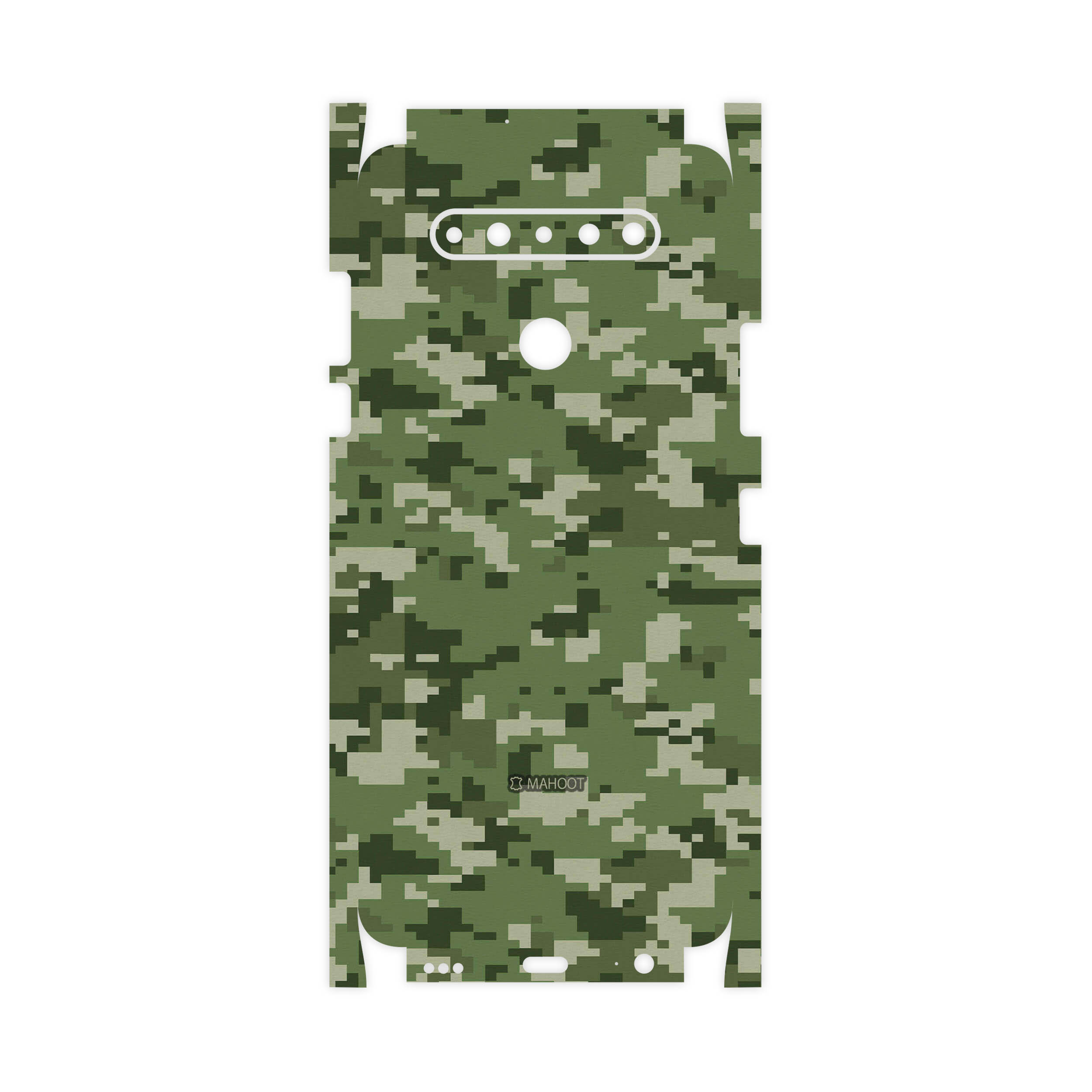 برچسب پوششی ماهوت مدل Army-Green-Pixel-FullSkin مناسب برای گوشی موبایل ال جی K51S
