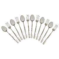 سرویس قاشق و چنگال غذاخوری 12 پارچه مدل 400B