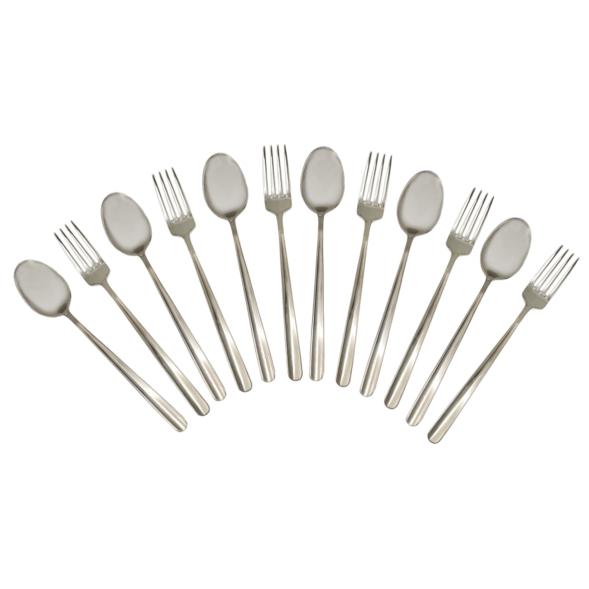 سرویس قاشق و چنگال غذاخوری 12 پارچه مدل 400B