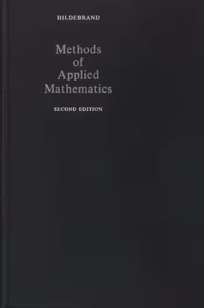 خرید و دانلود نسخه کامل کتاب Methods of applied mathematics