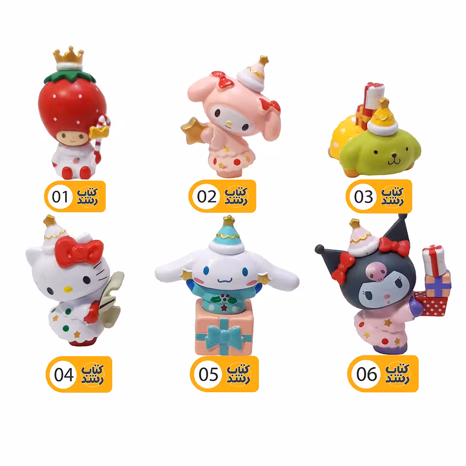 فیگور هلو کیتی (Hello kitty) طرح کادوی کریسمس متنوع