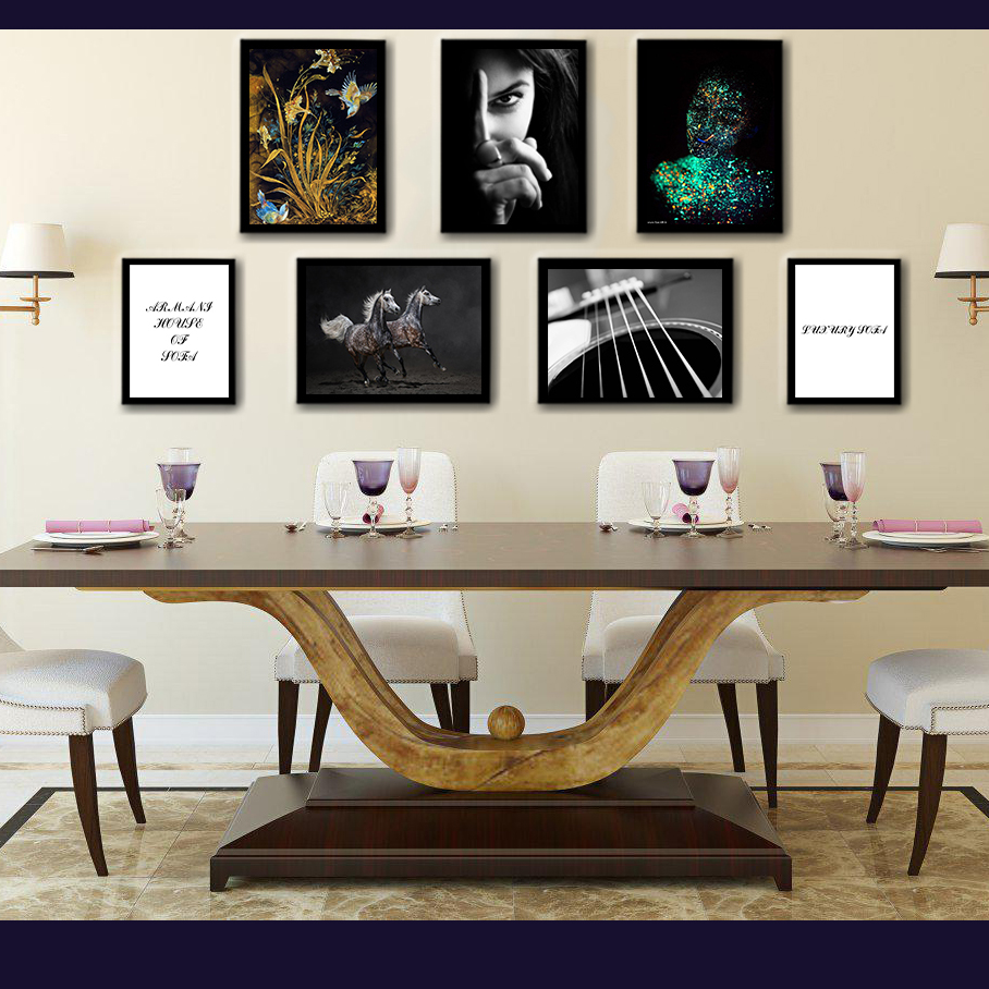 تابلو گروه تولیدی بکلیت مدل T149 مجموعه 7 عددی