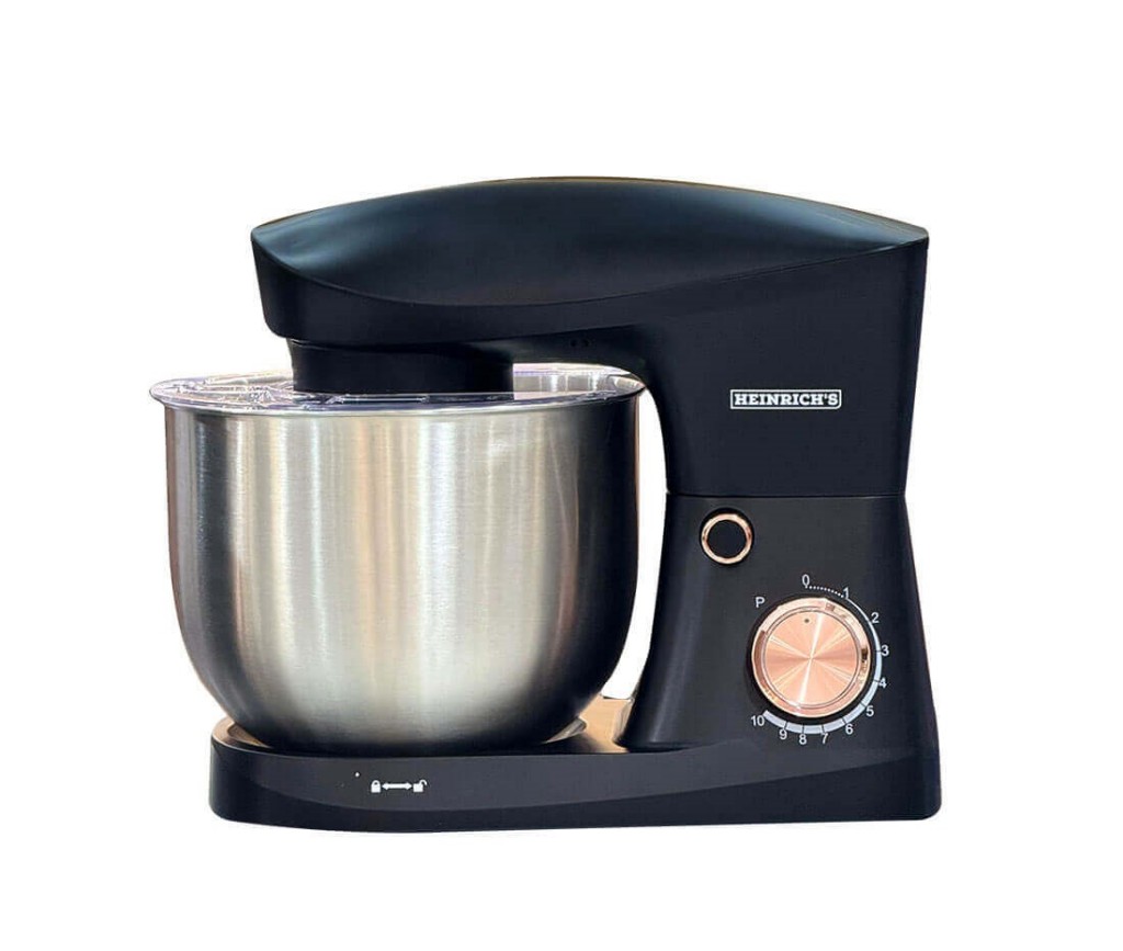 همزن کاسه دار 6 لیتری هنریچ مدل KM8077 رنگ مشکی