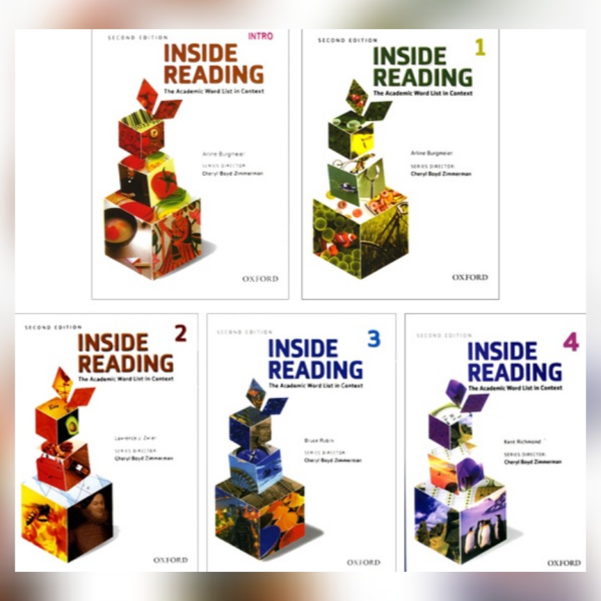 inside reading مجموعه 5 جلدی آموزش خواندن برای تقویت خواندن آکادمیک