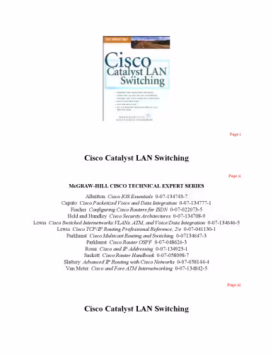 خرید و دانلود نسخه کامل کتاب Cisco IOS Essentials