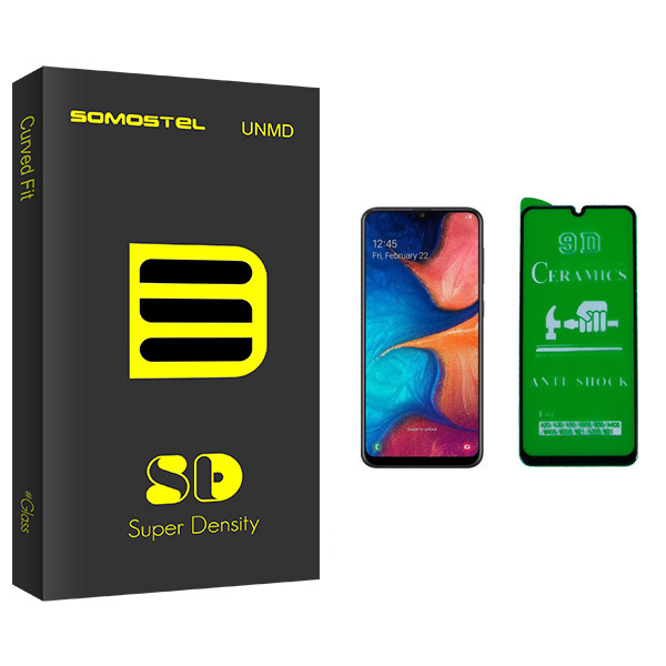 محافظ صفحه نمایش 9D سوماستل مدل SD Glass مناسب برای گوشی موبایل سامسونگ Galaxy A20 / A30 / A50 / M30 | کالا برتری