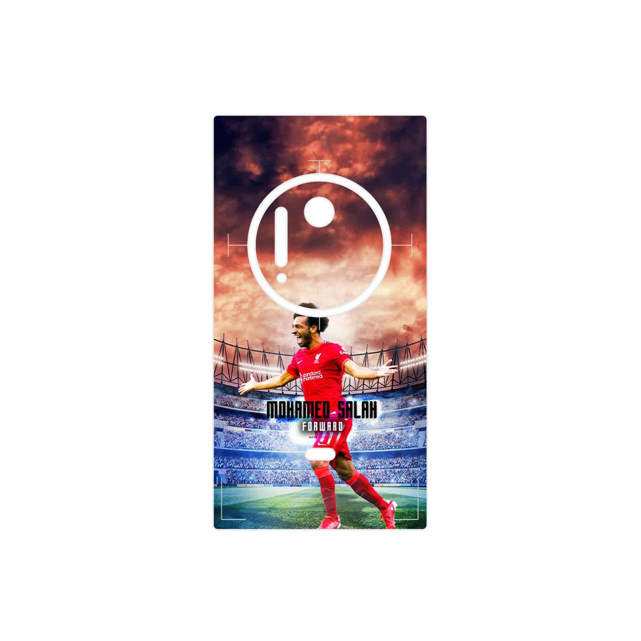 برچسب پوششی ماهوت مدل Mohammad Salah مناسب برای گوشی موبایل نوکیا Lumia 1020