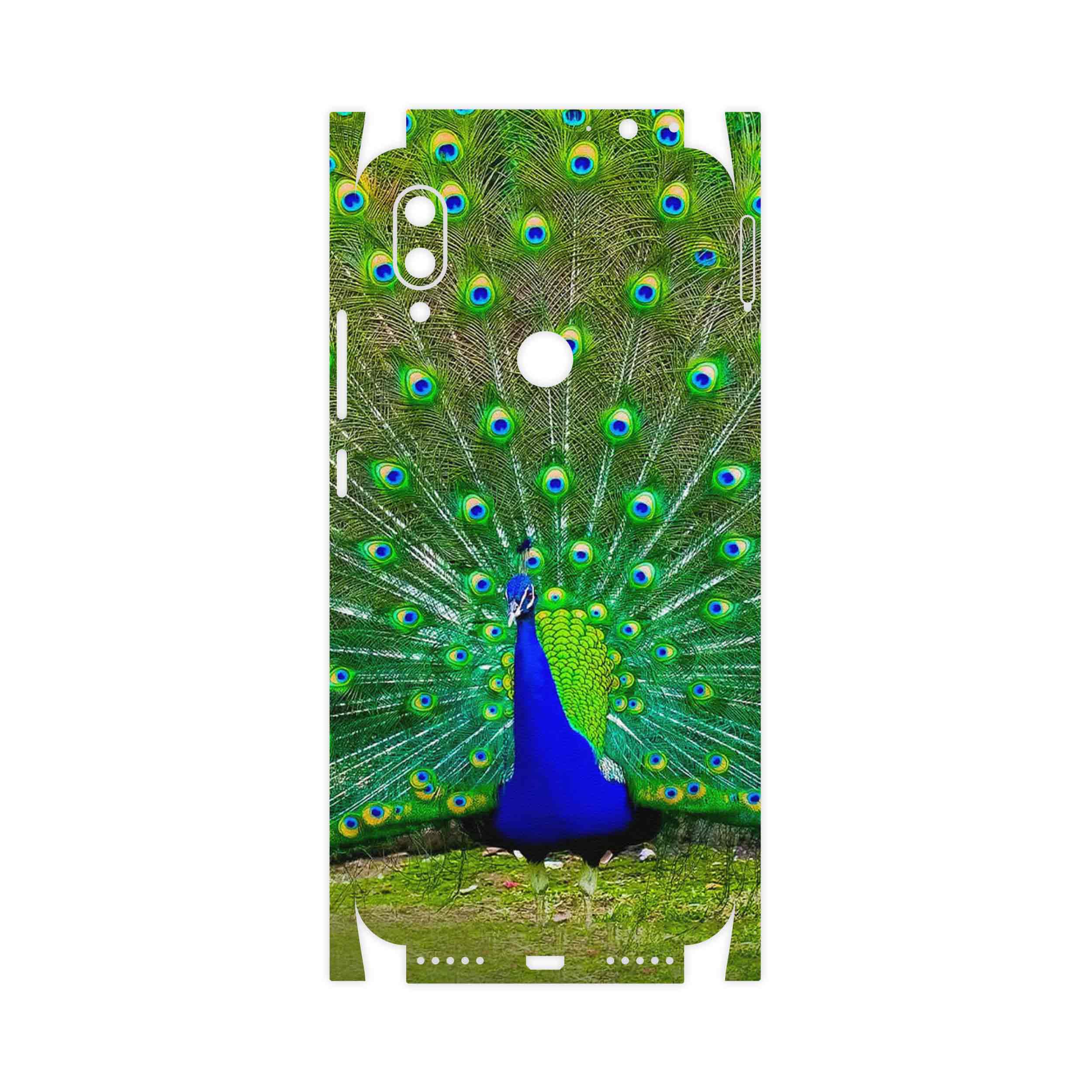 برچسب پوششی ماهوت مدل Peacock-FullSkin مناسب برای گوشی موبایل شیائومی Redmi 7