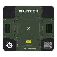 موس پد گیمینگ استیل سریز QCK LARGE Militech Edition