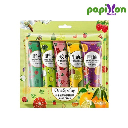 پک 5 عددی کرم دست میوه ای وان اسپرینگ