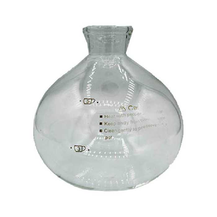 مخزن یدکی پایین سایفون 5 کاپ | نشکن | کافی سل