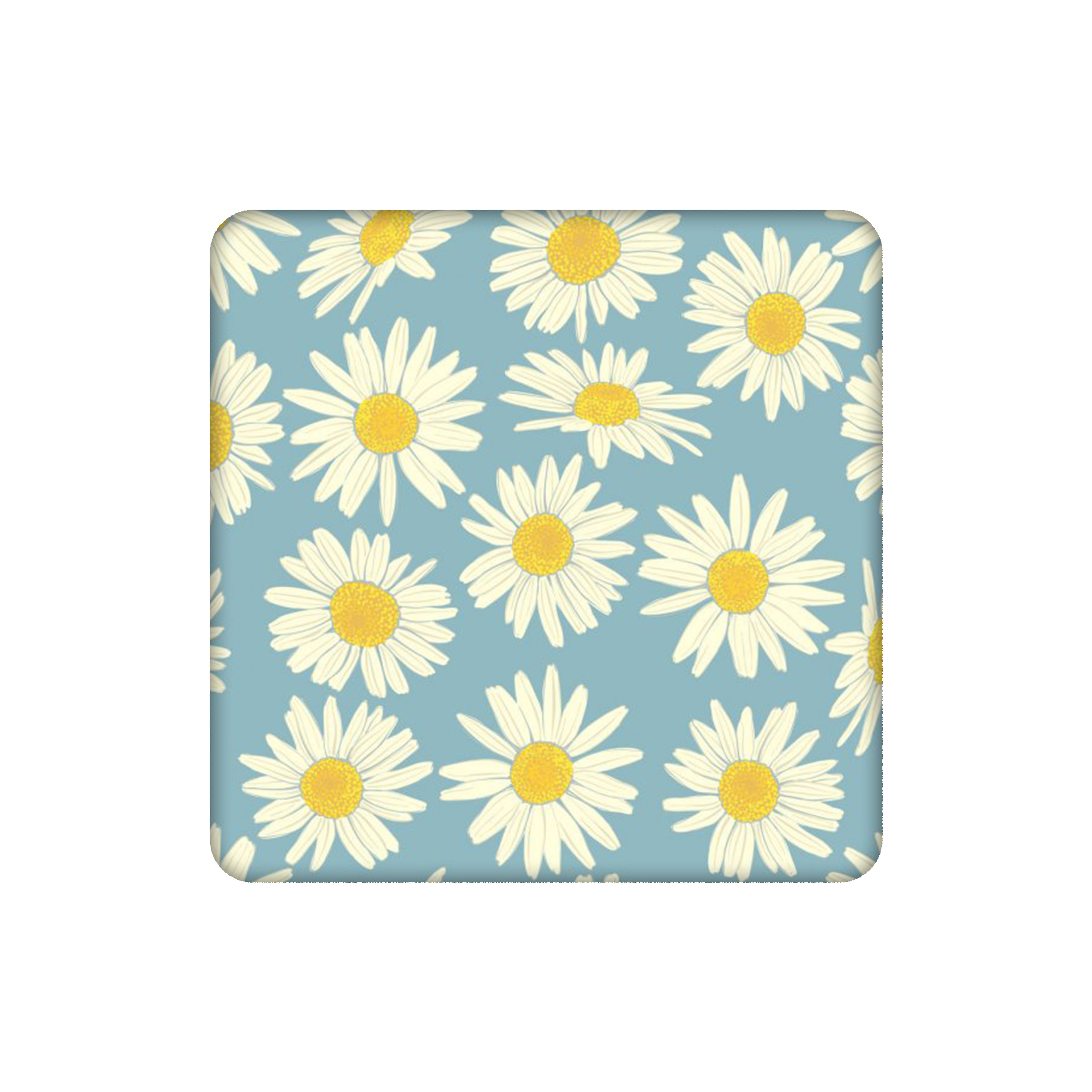  زیرلیوانی طرح گل بابونه کد    4917105