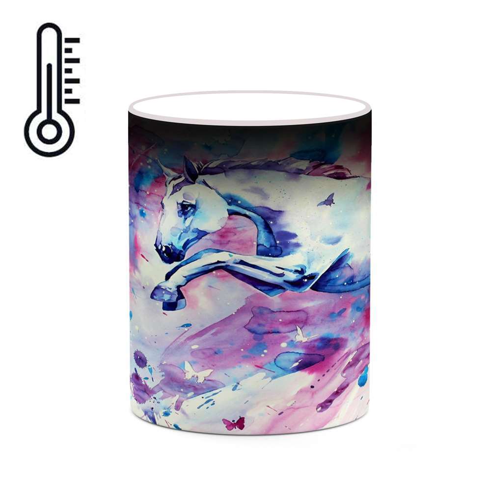 ماگ حرارتی کاکتی طرح اسب مدل mgh24238