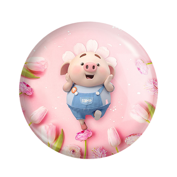 پیکسل خندالو طرح بچه خوک کد 2961 