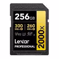 خرید کارت حافظه Lexar Professional 2000x 300MB/s 256GB با بهترین قیمت