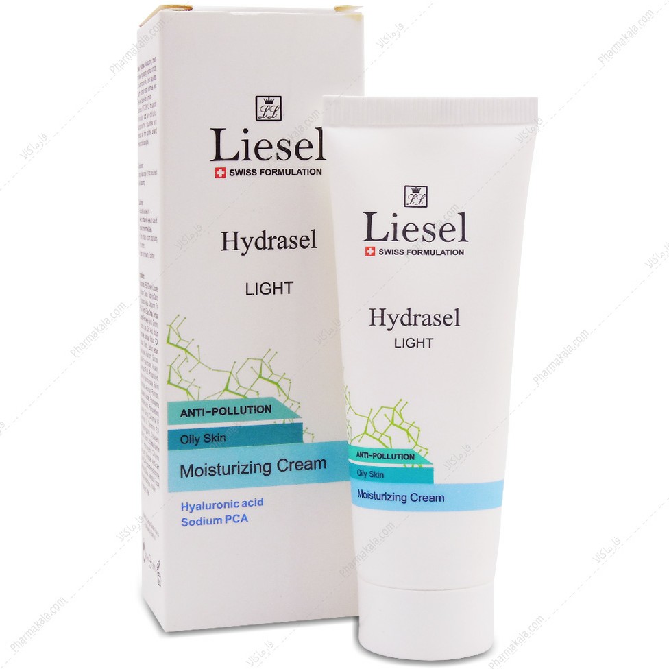 کرم مرطوب کننده و آبرسان لایت هیدراسل لایسل LIESEL