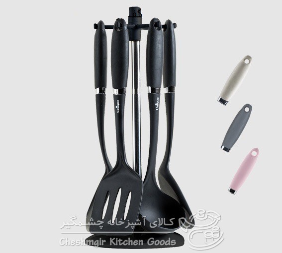 کفگیر ملاقه تفلون 7 پارچه یونیک مدل UN-1100